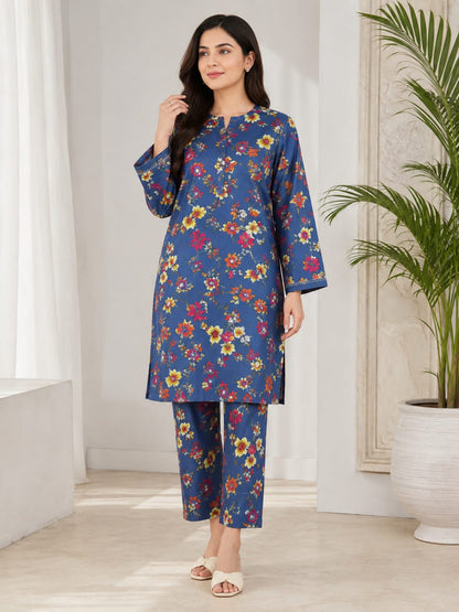 Limelight 2 Piece Co Ord Set Original Lawn Suit Unstitched Shirt Trouser 5 Meter With Brand Packing