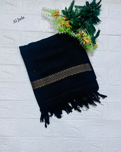Men's Wool Pashmina Winter Shawl | 2.5 Yards Warm Shawl for Men