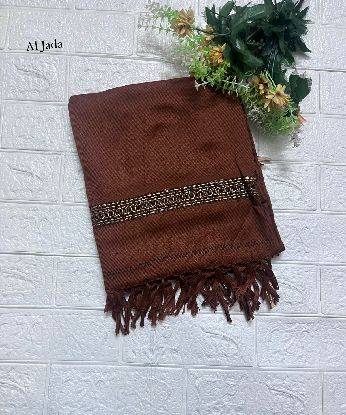 Men's Wool Pashmina Winter Shawl | 2.5 Yards Warm Shawl for Men