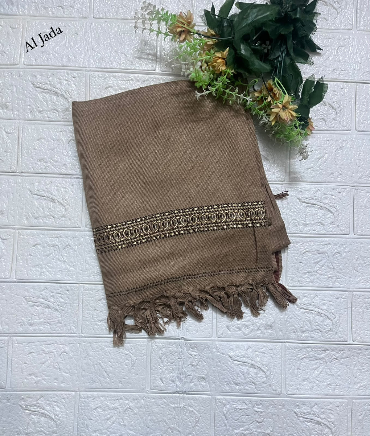 Men's Wool Pashmina Winter Shawl | 2.5 Yards Warm Shawl for Men