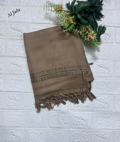 Men's Wool Pashmina Winter Shawl | 2.5 Yards Warm Shawl for Men